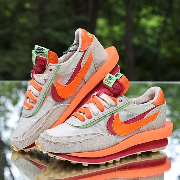 Nike LDWaffle Sacai CLOT Kiss of Death - Picture 4 of 14